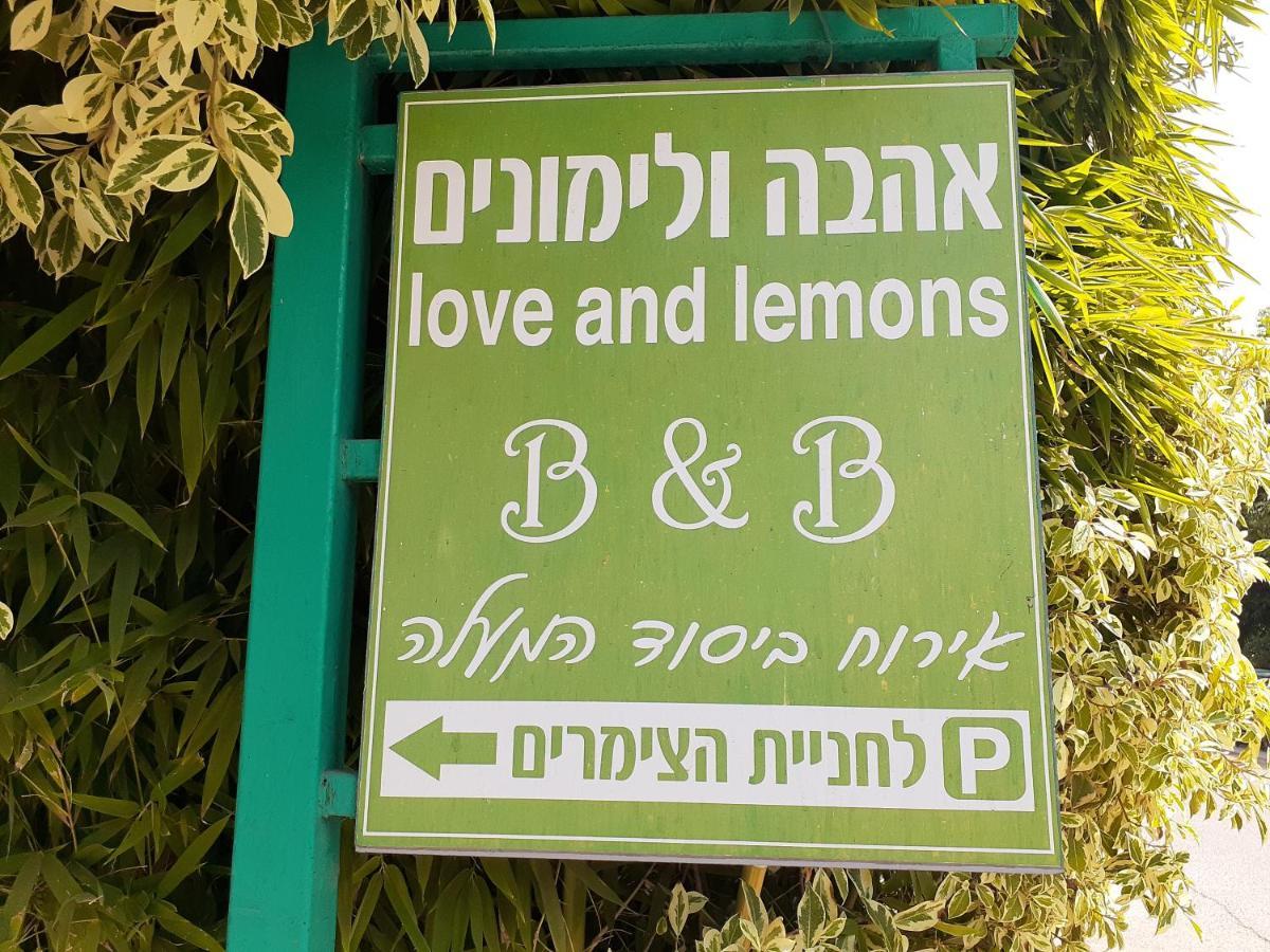 Love & Lemons Yesud HaMa'ala Eksteriør billede